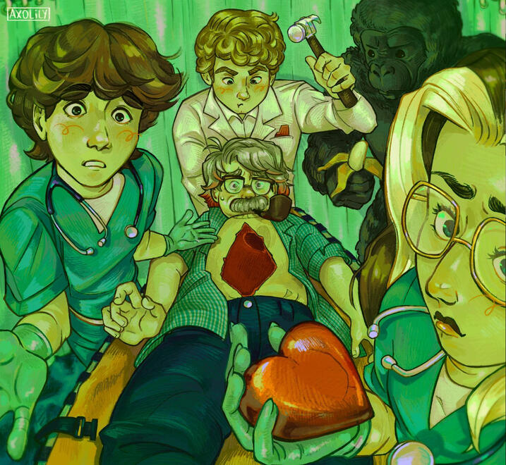 Illustration of Tubbos return emergency surgery stream.